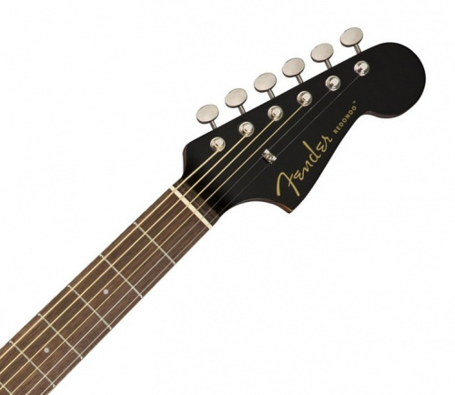 Fender Redondo Player JTB Электроакустическая гитара, цвет черный фото 6