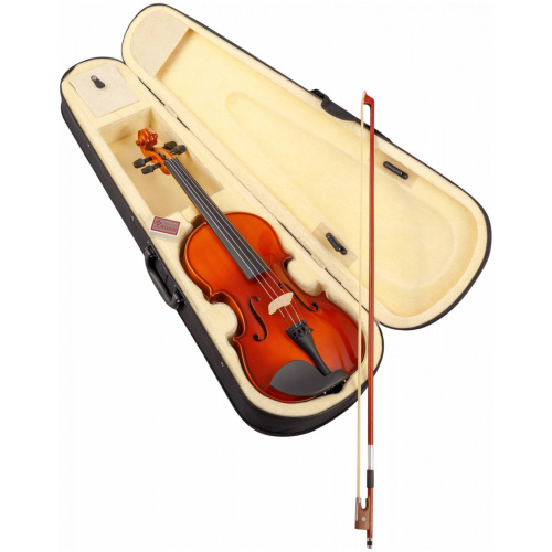 VESTON VSC-44 PL Скрипка 4/4, отделка classic (в комплекте смычок, канифоль, футляр) фото 3