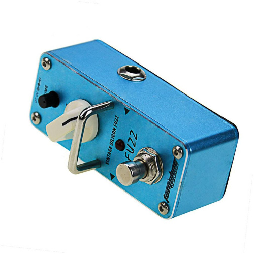 TOMSLINE ASF-3 Педаль эффектов S-FUZZ Vintage Silicon Fuzz, размер mini, питание от БП 9в фото 3