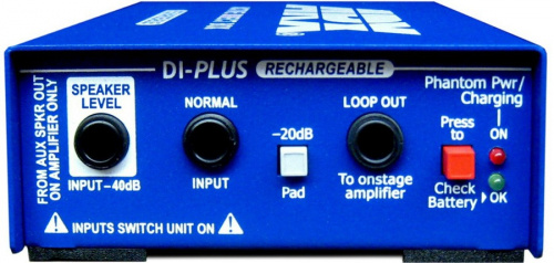 ARX DI-PLUS RC Активный одноканальный Di box с регулировкой чувствительности. фото 2