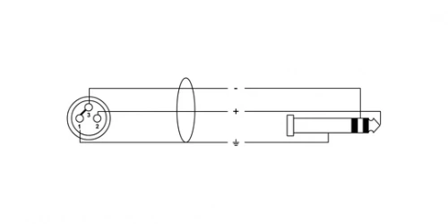 Cordial CPM 1,5 FW-UNB микрофонный кабель XLR female/мини-джек стерео 3,5 мм, разъемы Neutrik, 1,5 м, черный фото 3
