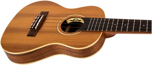 FLIGHT LEIA CE укулеле со звукосн. концерт, тонкий корп SOLID TOP кедр,корп. акация, чехол в комп. фото 3