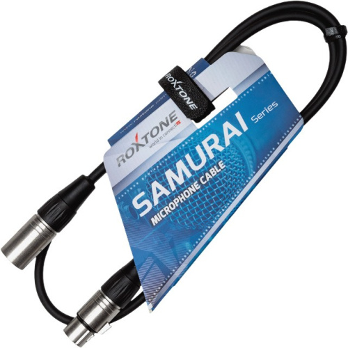 ROXTONE SMXX200/6 Кабель микрофонный (2x0,22mm2, D: 6мм), XLR(3P)(RX3FP-NT) XLR(RX3MP-NT), 6м фото 2