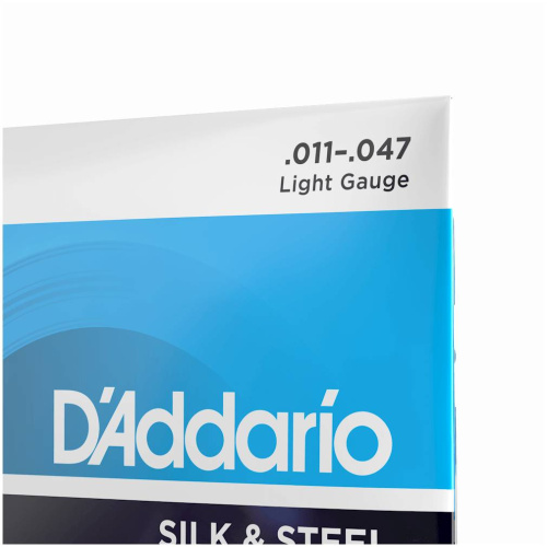 D'Addario EJ35 струны для 12-струнной гитары, шёлк/сталь 11-47 фото 2