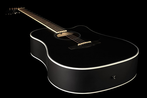 KEPMA D1C Black акустическая гитара, цвет черный глянцевый фото 5