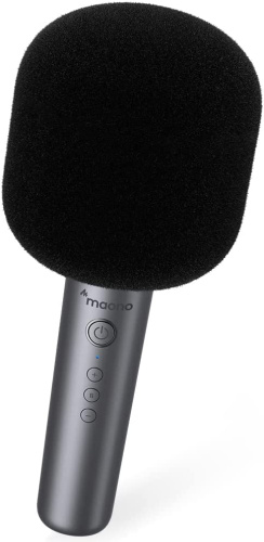 Maono MKP100 (gray), караоке микрофон, bluetooth 5.0, встроенные динамики фото 2