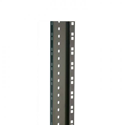 ADAM HALL 61552BLK Стальная двойная пластина (2 мм, чёрная) для рэка, длина 2 м (цена за 1 шт)