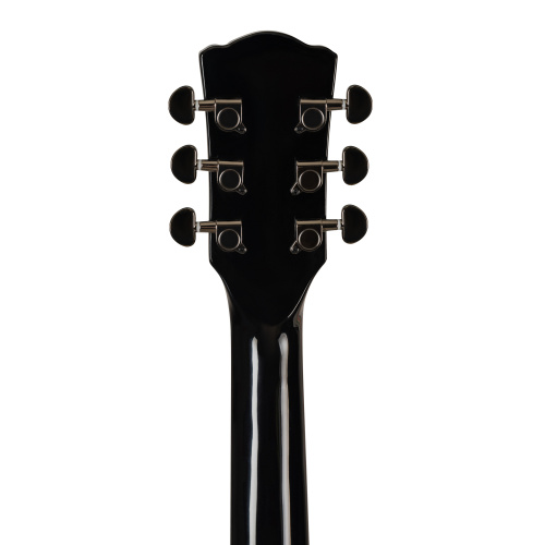 ROCKDALE Aurora D6 BK Gloss акустическая гитара, дредноут, цвет черный, глянцевое покрытие фото 8
