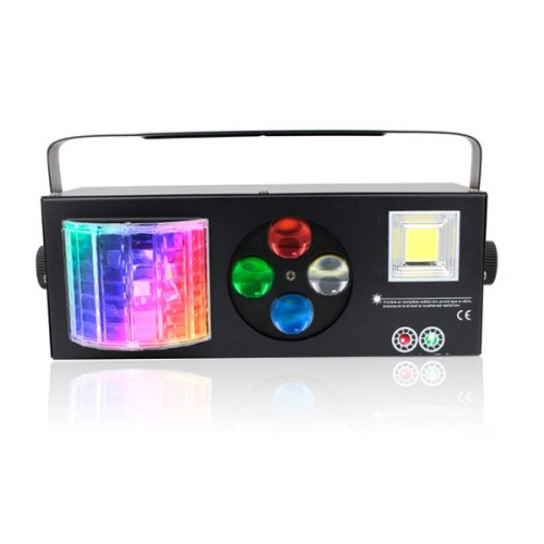 Nightsun SPG607 мультифункциональный световой прибор 4 в 1, LED- эффекты, лазер RG 180W, строб 30W
