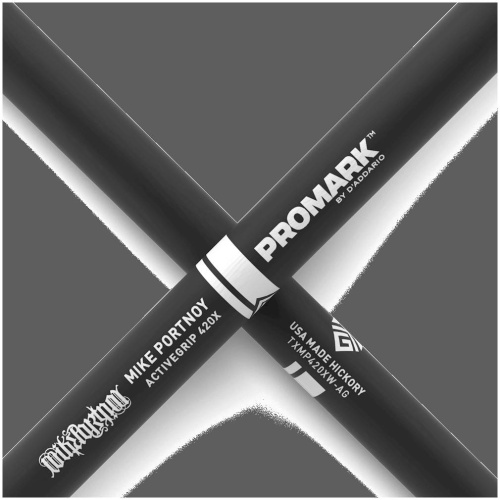PROMARK TXMP420XW-AG MIKE PORTNOY ACTIVEGRIP 420X 5A барабанные палочки орех, деревянный наконечник (Oval) фото 3