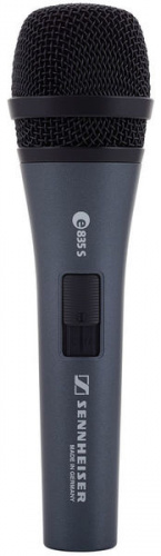 Sennheiser EPACK E 835-S Микрофон E835S+шнур XLR-XLR+стойка K&M+держатель+чехол фото 2