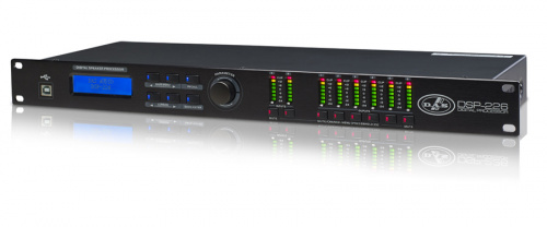 DAS AUDIO DSP-226 Цифровой контроллер обработки 2 входа, 6 выходов кроссовер, эквалайзер, лимитер,