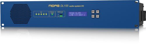 MIDAS DL155 блок 8 мик/лин входов, 8 лин выходов XLR, AES/EBU 8 вх/8вых XLR, 96кГц, 2 x AES50, 2U фото 3