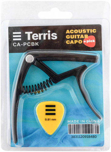 TERRIS CA-PCBK Каподастр для акустической гитары фото 2