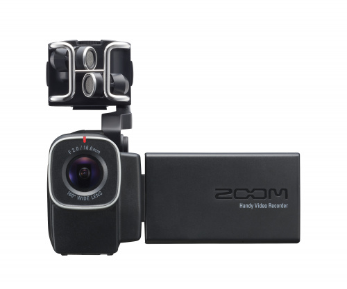 Zoom Q8 ручной HD видеорекордер, запись аудио 4 канала, сменные капсюли фото 5