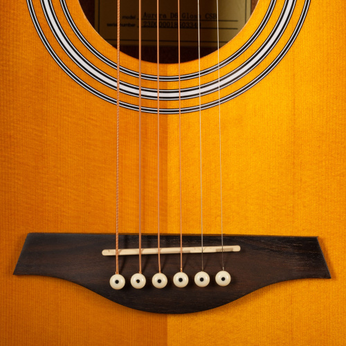 ROCKDALE Aurora D6 Gloss C SB акустическая гитара дредноут с вырезом, цвет санберст, глянцевое покры фото 3
