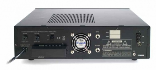 Proel ACDT90 Трансляционный моноблок СD/тюнер/усилитель: 90Вт (RMS), 130Вт (мах), 4Ом, 25/75/100В, 5