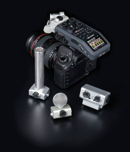Zoom H6 ручной рекордер-портастудия. Каналы - 4/Сменные микрофоны/Цветной дисплей фото 14