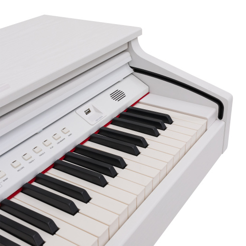 ROCKDALE Fantasia 128 Graded White цифровое пианино, 88 клавиш. Цвет белый. фото 8