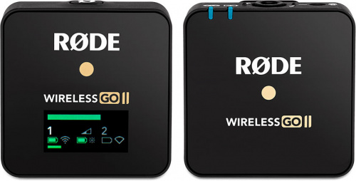RODE Wireless GO II Single двухканальная накамерная беcпроводная система с одинм передатчиком.
