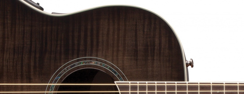 OVATION CS24P-TBBY Celebrity Standard Plus Mid Cutaway Trans Black Flame Maple гитара (Китай) (OV531228) фото 2
