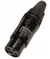 Xline Cables RCON XLR F 15 Разъем XLR-F кабельный никель 3pin Цвет: черный