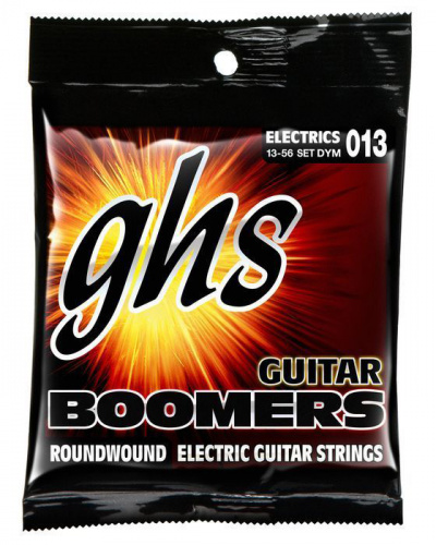 GHS DYM Струны для электрогитары никелир.сталь кругл.обмотка (13-17-26-36-44-56) Boomers