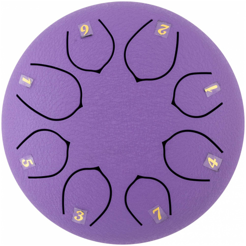 BEE DF1101 PURPLE Барабан язычковый Глюкофон фото 2