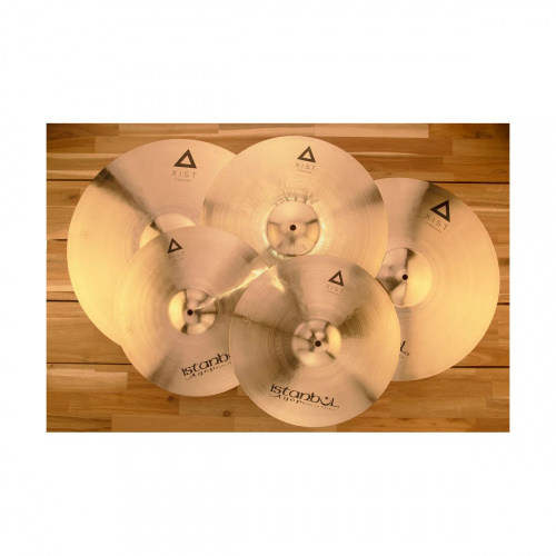 Istanbul Agop Xist Brilliant Cymbal Set (14"/ 16"/ 20"+18") комплект тарелок, чехол