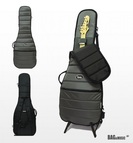 Bag&Music ELECTRO LITE BM1027 чехол для электрогитары, цвет серый