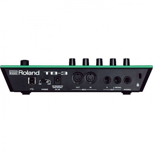 ROLAND AIRA TB-3 Басовый синтезатор с тач скрином, 134 пресета, 64 пользовательских паттерна, максимальная длина 32 шага на паттерн, 8 пресетов, питан фото 2