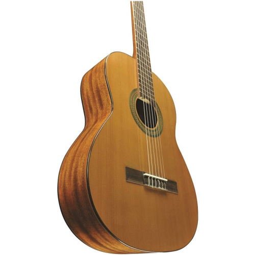 EKO Vibra 200 классическая гитара 4 4, топ кедр, корпус красное дерево, цвет натур фото 2