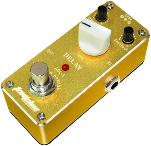 TOMSLINE ADL-3 Педаль эффектов Delay, размер mini, питание от БП 9в фото 2