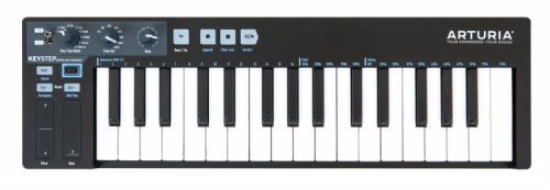 Arturia KeyStep Black Edition 32 клавишная динамическая MIDI мини-клавиатура с velocity&aftertouch, фото 2