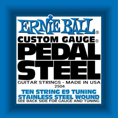 Ernie Ball 2504 струны для эл.гитары (Набор из 10-ти штук) Stainless Steel 10-String E9 Pedal Guitar