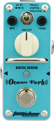 TOMSLINE AOV-3 Педаль эффектов OCEAN VERB Digital Reverb