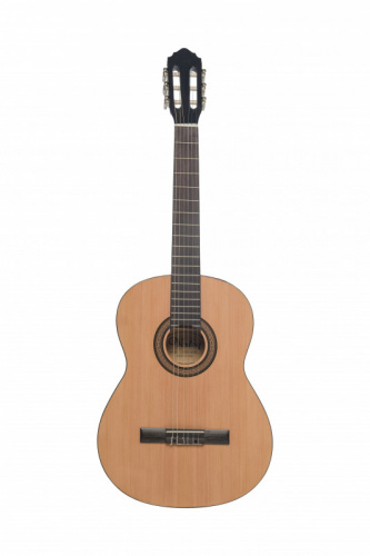 VESTON C-50A SP/N классическая гитара 4/4, верхн. дека-ель, корпус-агатис, цвет натурал