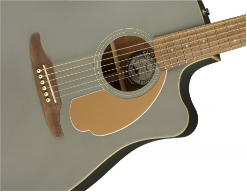 FENDER Redondo Plyr Slate Satin WN электроакустическая гитара цвет серый фото 4