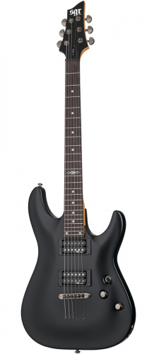 Schecter SGR C-1 BLK Гитара электрическая, 6 струн, чехол в комплекте фото 3