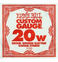 Ernie Ball 1120 струна для электро и акустических гитар. Сталь, калибр .020