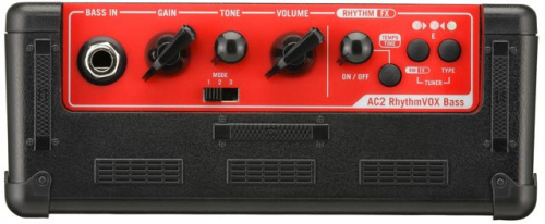 VOX AC2 RythmVOX-BASS миниатюрный 2 Вт бас-гитарный усилитель со встроенными ритмами и эффектами
