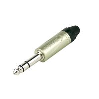 Amphenol QS3P кабельный разъем stereo jack 6,5 мм (TRS), цвет никель