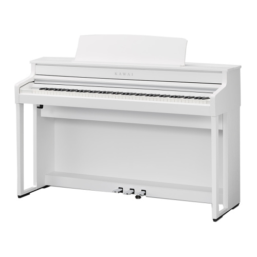 KAWAI CA501 PSW цифровое пианино, 88 клавиш, банкетка, механика Grand Feel Compact, цвет белый