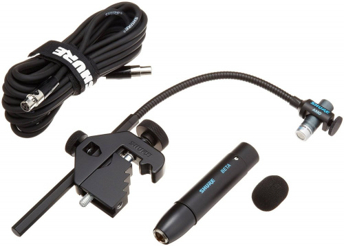 SHURE BETA 98AD/C миниатюрный кардиоидный конденсаторный микрофон для музыкальных инструментов с креплением A98D фото 2