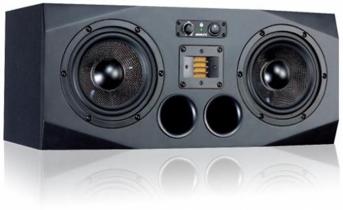 ADAM A77X Активный 2,5-х полосный студийный аудио монитор, ленточный X-ART ВЧ драйвер 2", Carbon Fib