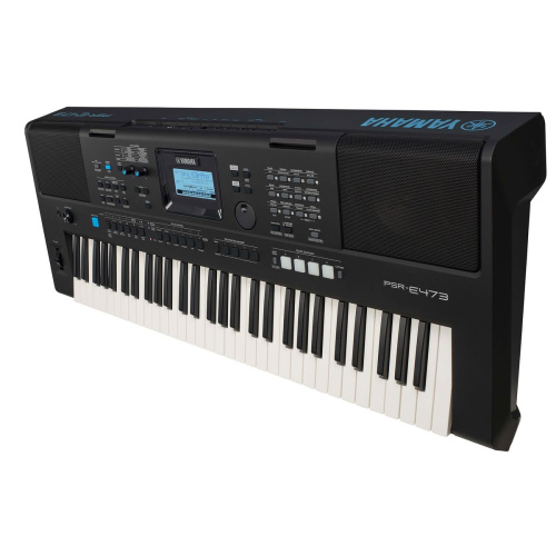 Yamaha PSR-E473 синтезатор с автоаккомпанементом, 61 клавиша, 64 полифония, 820 тембр, 290 сти фото 4