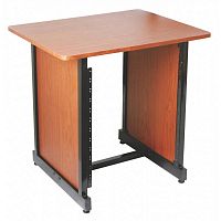 OnStage WSR7500RB- Рэк-стол 12U стальной каркас, ламинированные панели, ( цвет красное дерево)