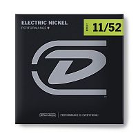 Dunlop Electric Nickel Performance+ DEN1152 струны для электрогитары, никель 11-52