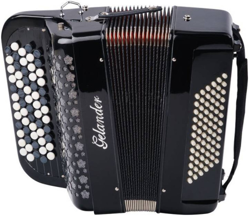 GELANDER GH5072B BK Баян ученический