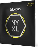 D'Addario NYXL0946 струны для электрогитары, никель, 9-46